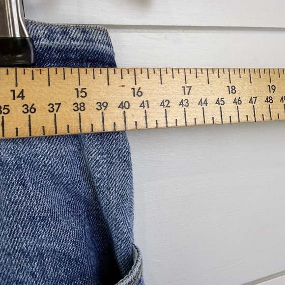 THE GREAT. The Slouch Taper Jean Raw Hem WOMEN 26 Made in USA CANOPY 100% COTTON - Picture 7 of 13